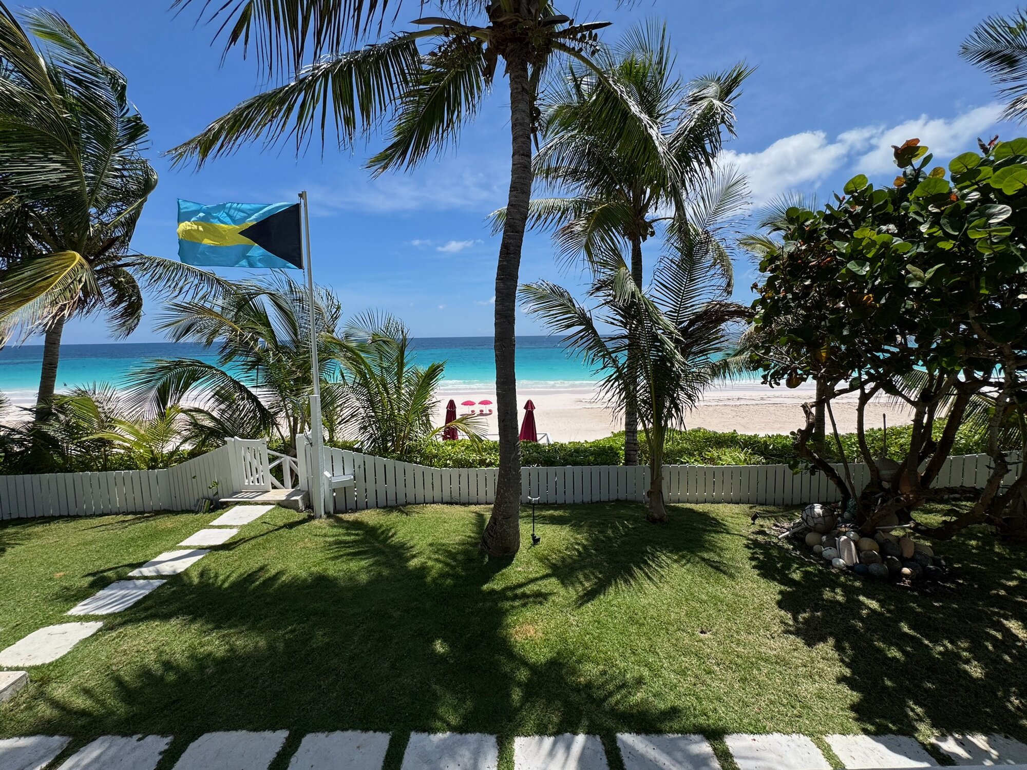 Pink Sands Beach view
